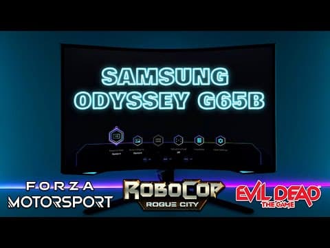 Game Motion Plus on Odyssey G65B 32" QHD 240hz Gaming Monitor Review