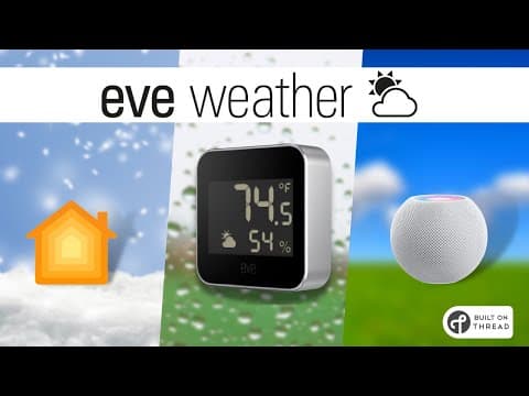 Eve Weather with Thread - Connected Weather Station for Homekit