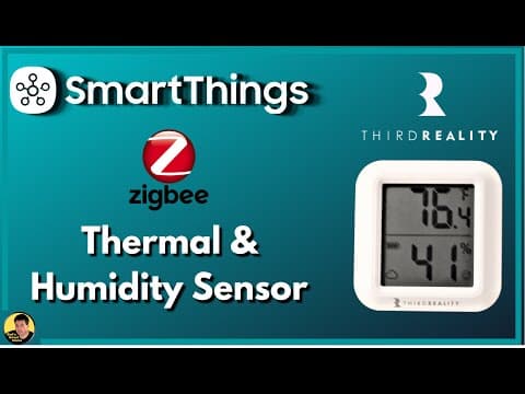 Third Reality ZigBee Thermal & Humidity Sensor  ( SmartThings & Alexa Compatible )