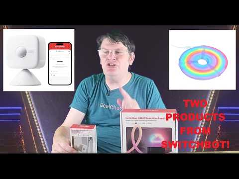 Switchbot mmWave Presence Sensor & RGBIC Neon Rope Unboxing, Demonstration, and Review!