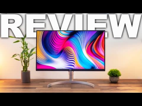 LG 27UN850-W Ultrafine 4K Monitor Review