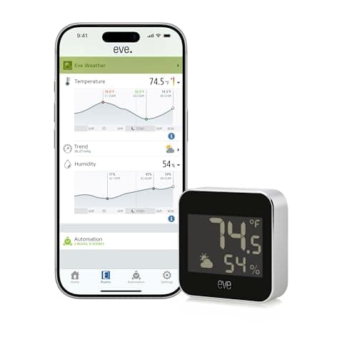 Eve Weather (Matter) – Outdoor Temperature, Humidity & Barometric Pressure