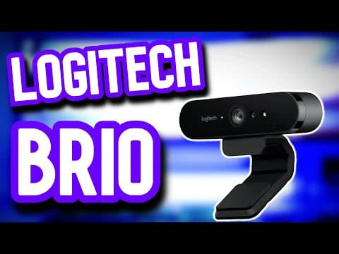 Logitech Brio 4K Webcam Review✅(Best Streaming Webcam?)