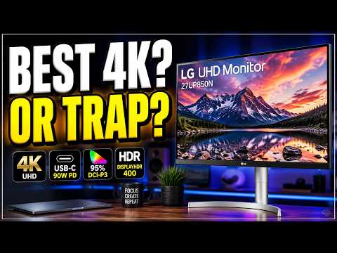 LG 27UP850N review 2026: Best 4K Monitors Under $400